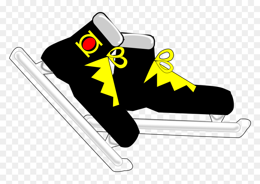 Pair Of Skates Clip Arts - Ice Skate, HD Png Download - ice skates png
