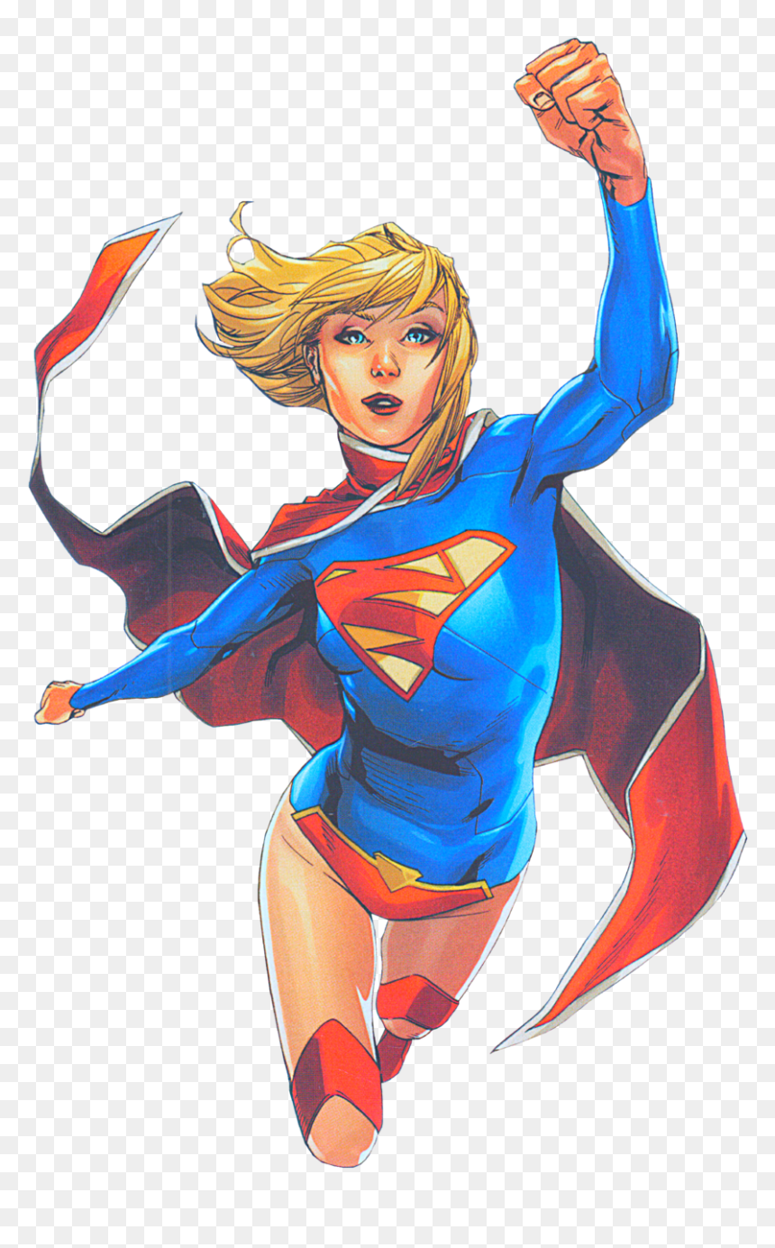 Supergirl Transparent Superwoman - Supergirl New 52 Png, Png Download - superboy png
