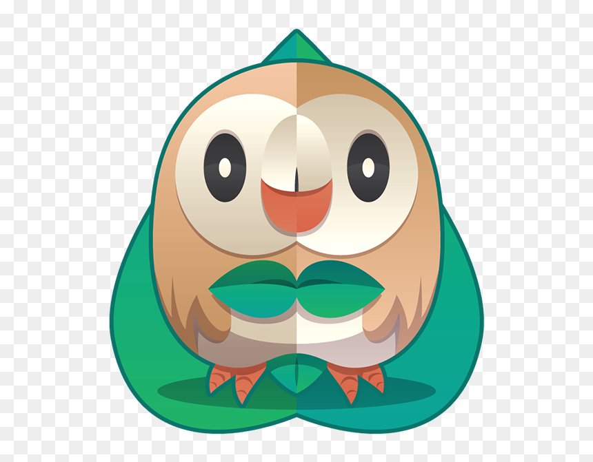 Cartoon, HD Png Download - rowlet png