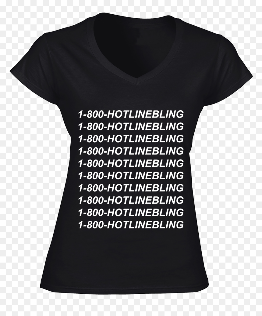 Singoutloud Hotline Bling Printed T-shirt - Hotline Bling, HD Png Download - hotline bling png