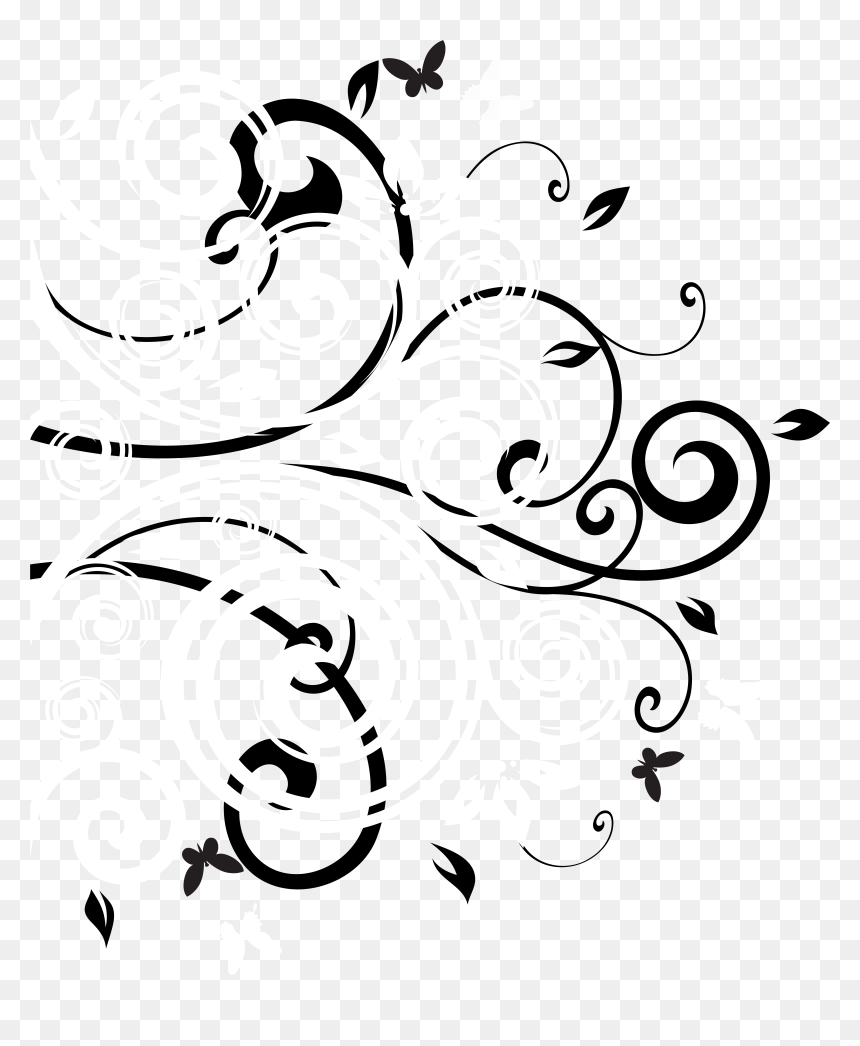 Decorative Clipart Artistic Line, HD Png Download - artistic png
