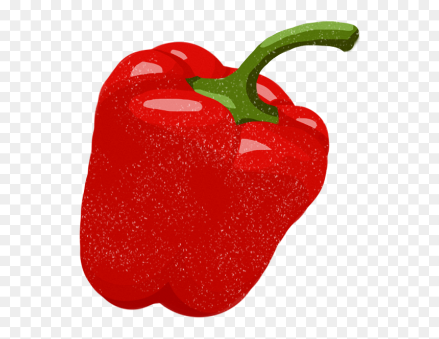 Red Pepper - Red Bell Pepper, HD Png Download - red pepper png