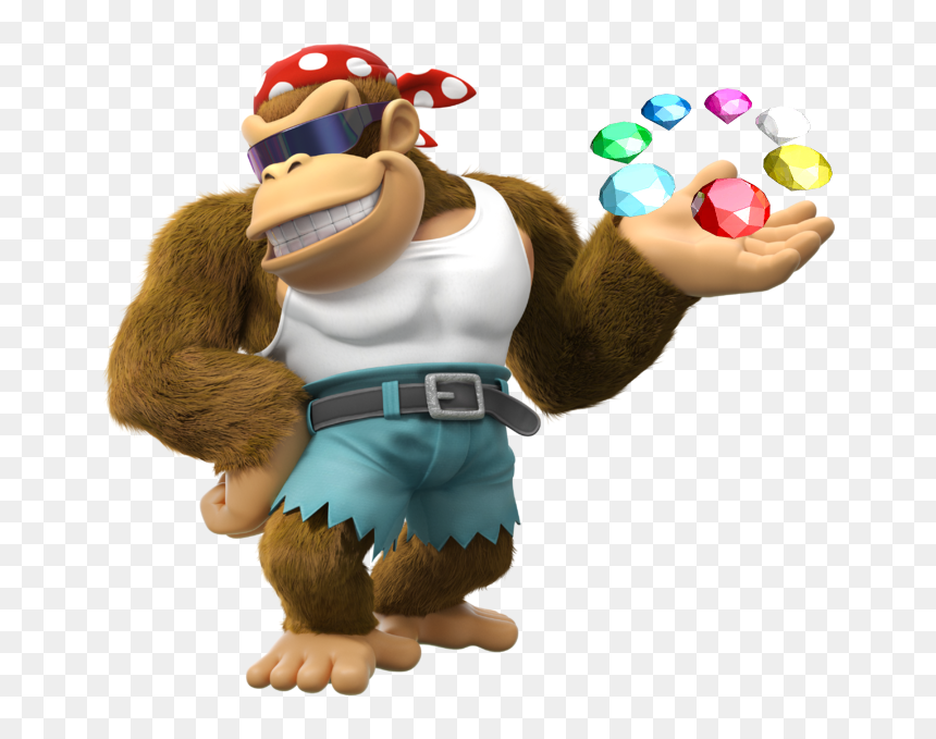Funky Kong, HD Png Download - chaos emeralds png