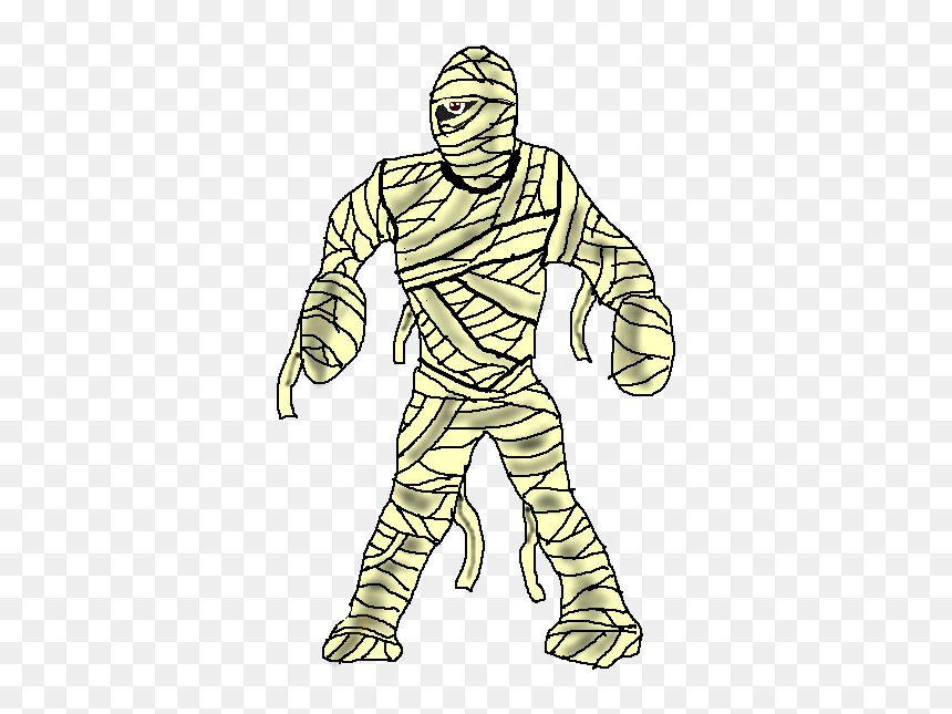 Mummy Cartoon Png, Transparent Png - cartoon arm png