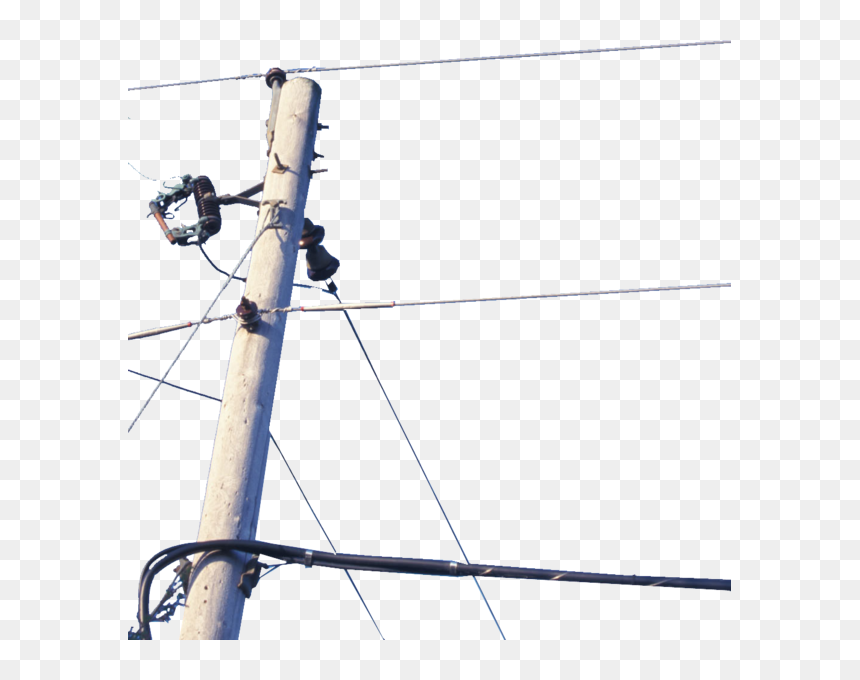 Share This Image - Telephone Pole Psd, HD Png Download - telephone pole png