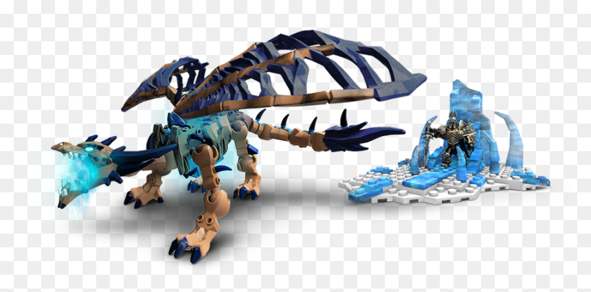 Mega Bloks Sindragosa And The Lich King, HD Png Download - lich king png