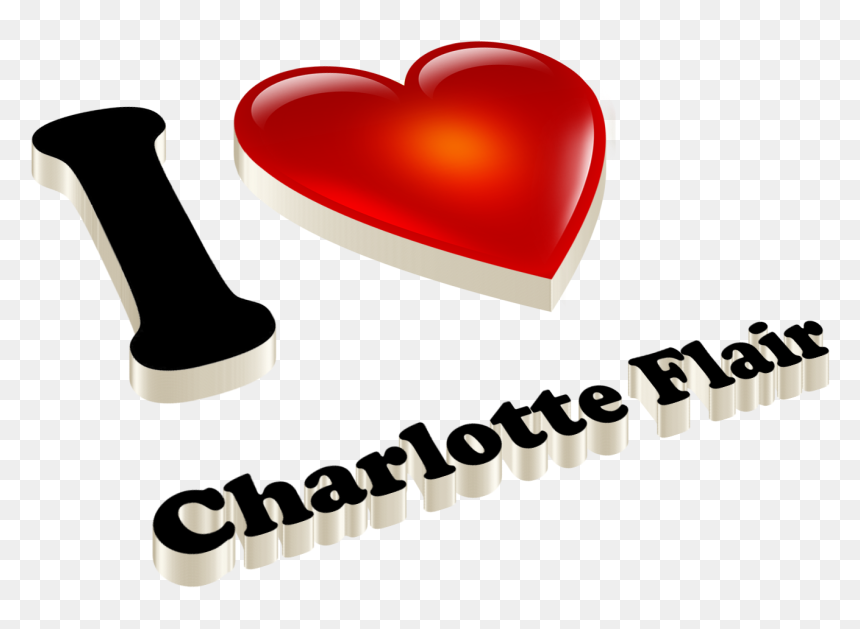 Charlotte Flair Heart Name Transparent Png - Fatima Name, Png Download - charlotte flair png