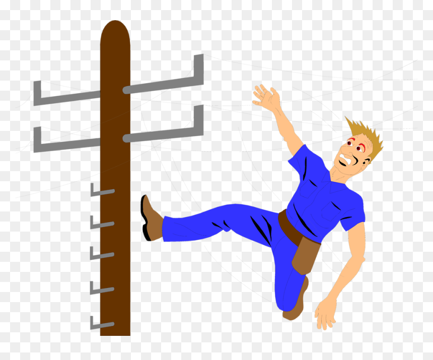 Telephone Poll Png - Man On Telephone Pole Clipart, Transparent Png - telephone pole png