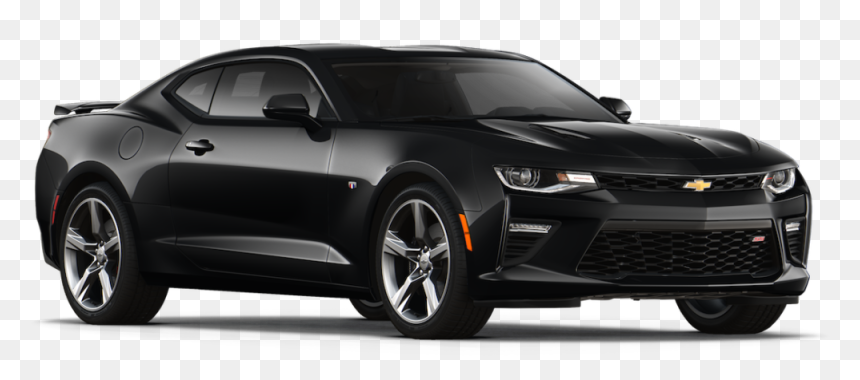 2018 Chevrolet Camaro - Black Chevrolet Sports Car, HD Png Download - dodge challenger png