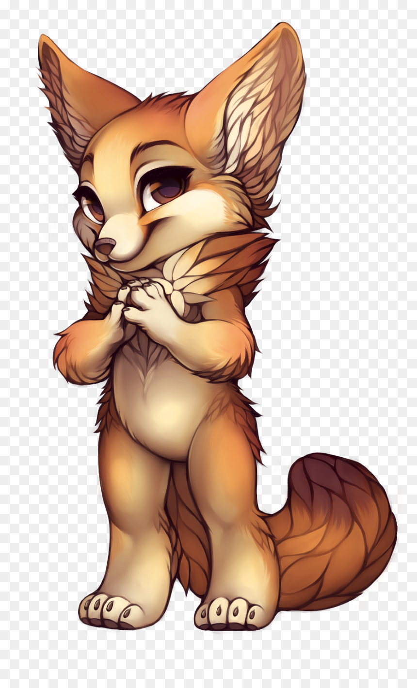 6 2 Fennec - Fennec Fox Ref Base, HD Png Download - fennec fox png