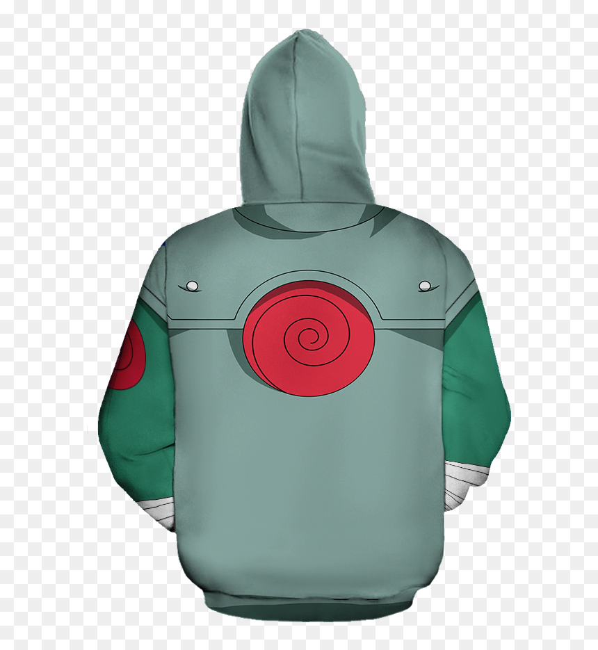 Naruto Rock Lee Uniex Hoodie - Hoodie, HD Png Download - rock lee png