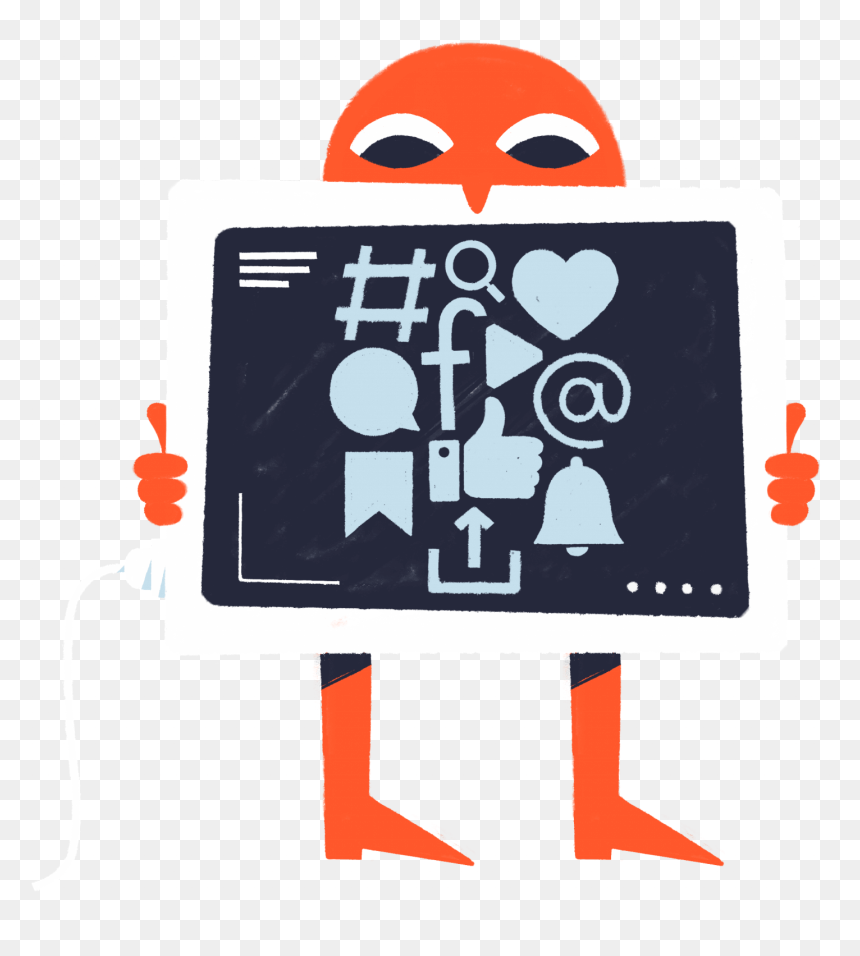 Social Media Campaign Monitoring - Illustration, HD Png Download - key hole png