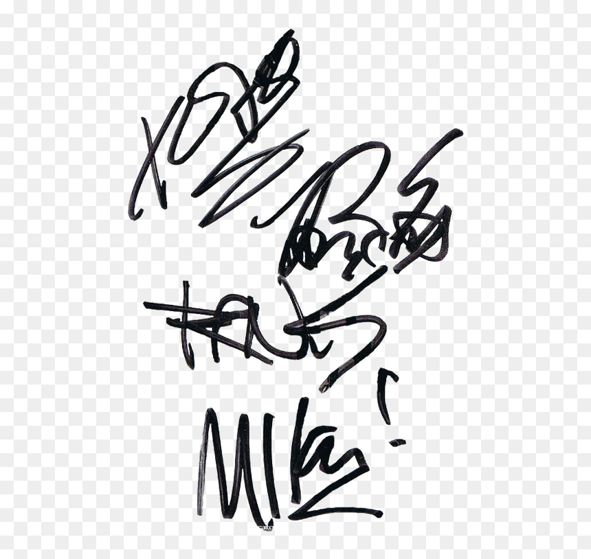 Firma De My Chemical Romance, HD Png Download - gerard way png