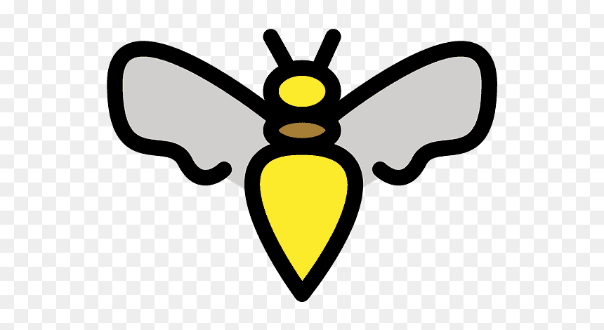 Honeybee Emoji Clipart - Clip Art, HD Png Download - bee emoji png