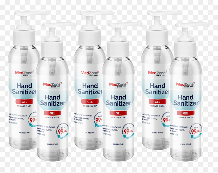 Plastic Bottle, HD Png Download - hand sanitizer png