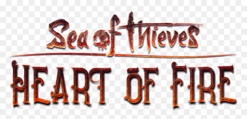 2 - Sea Of Thieves Heart Of Fire Logo, HD Png Download - fire heart png