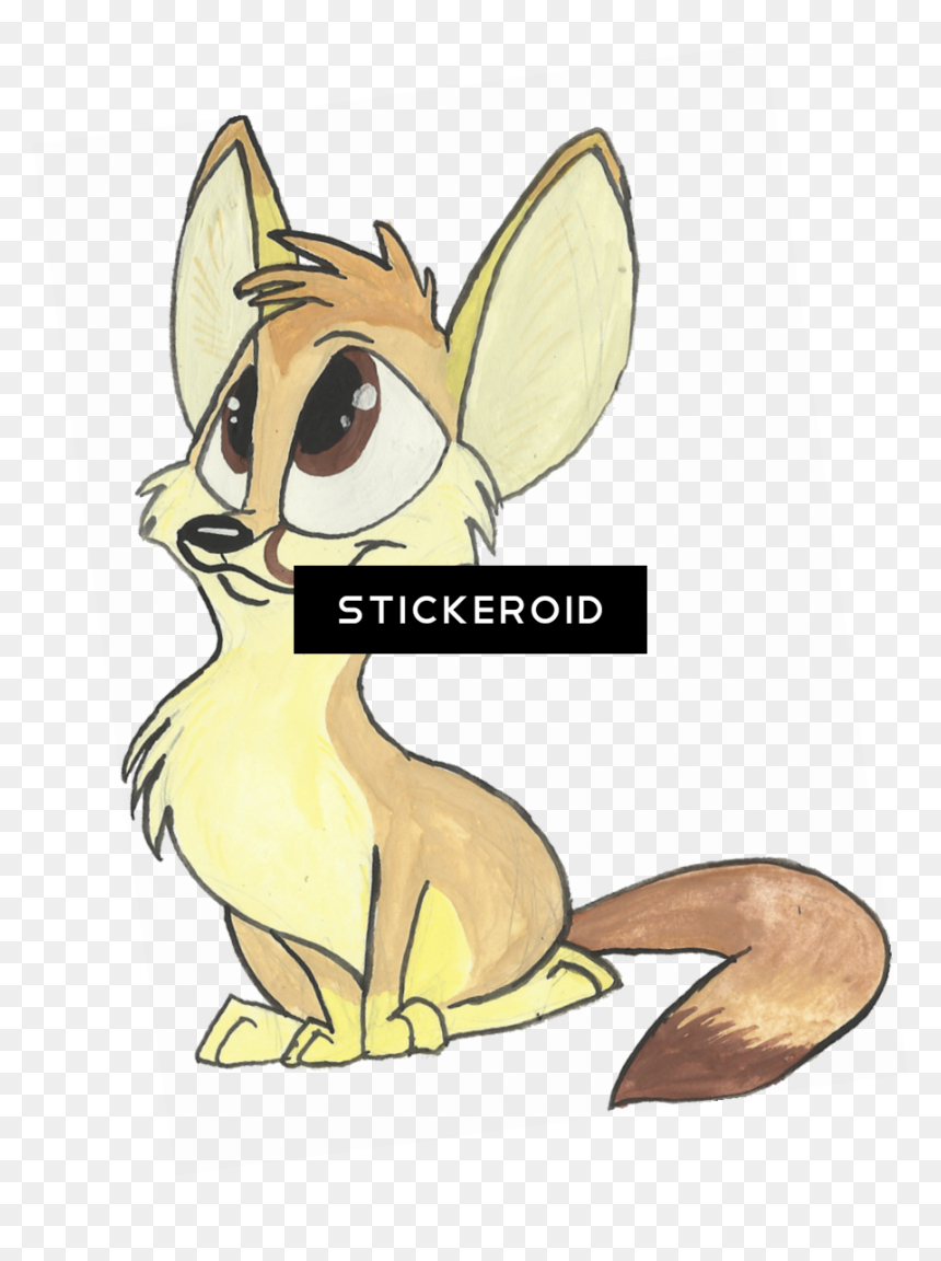 Fennec Fox Animals - Animals Cartoon Fennec Fox, HD Png Download - fennec fox png