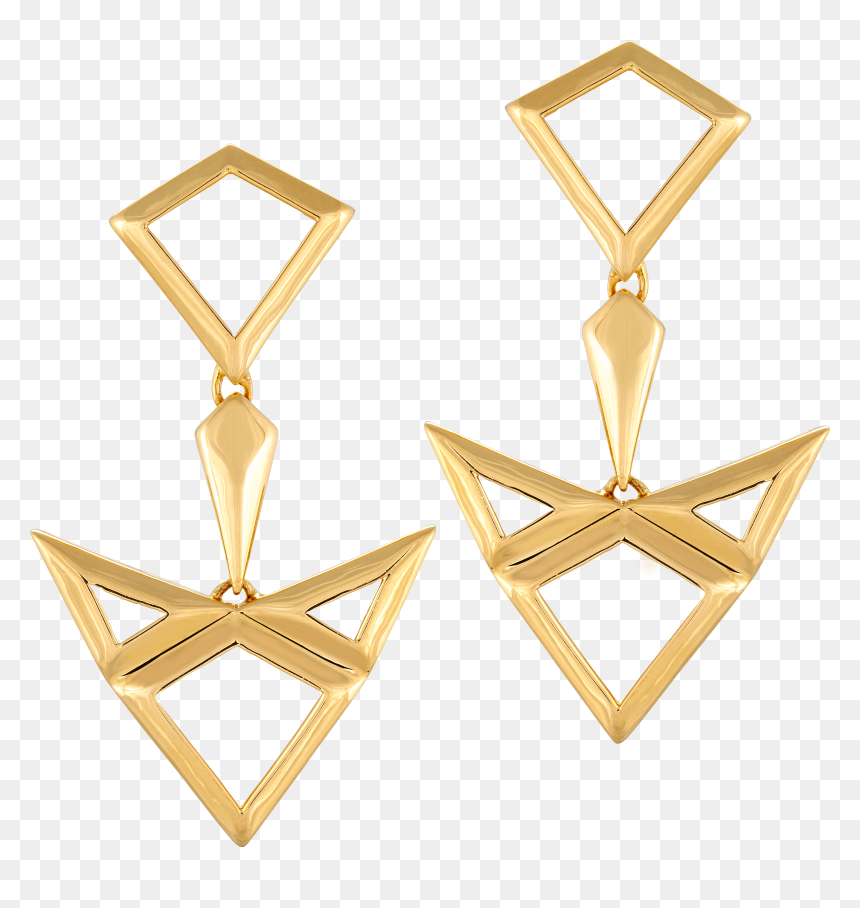 Earrings, HD Png Download - yellow starburst png