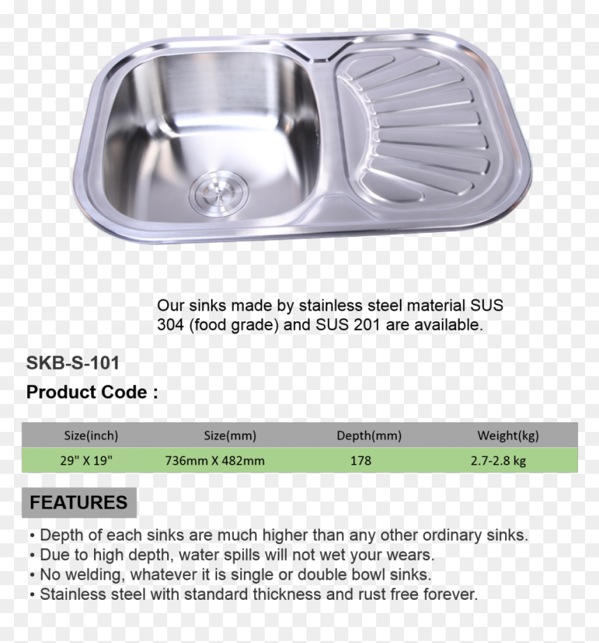 Stainless Steel Kitchen Sink - Kitchen Sink, HD Png Download - kitchen sink png