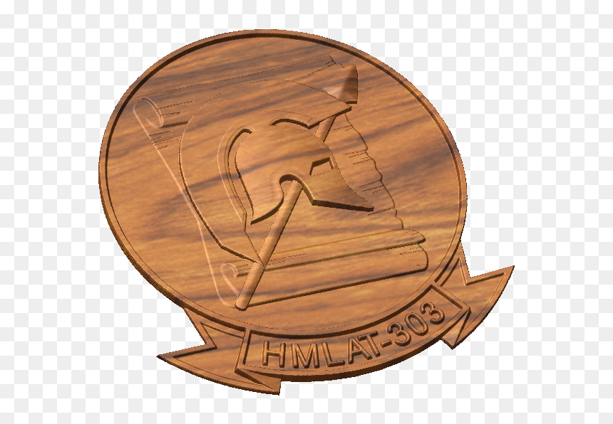 Hmlat 303 Crest A 2 - Plywood, HD Png Download - attack helicopter png