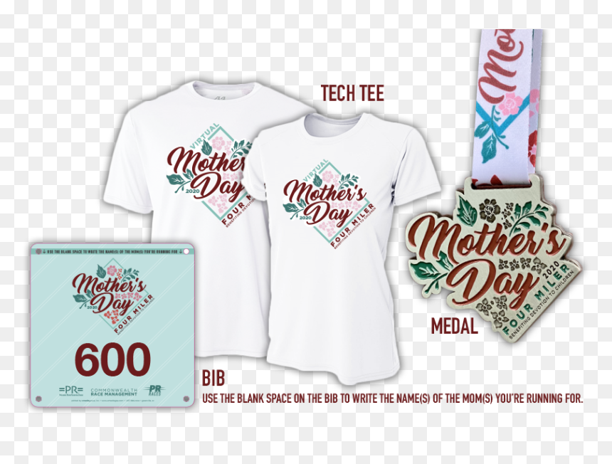 Mother's Day 5k Virtual Run 2020 With Medal, HD Png Download - children running png