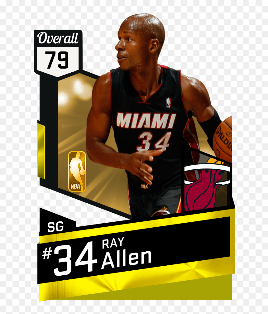 Devin Booker Nba 2k17, HD Png Download - ray allen png