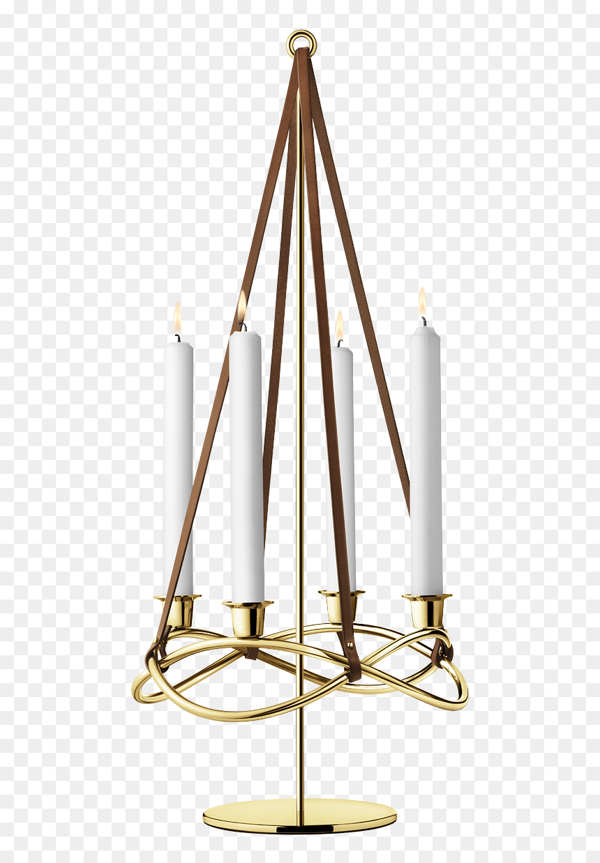 Season Extension For Candleholder, Gold Plated - Georg Jensen Season Holder, HD Png Download - christmas candle png