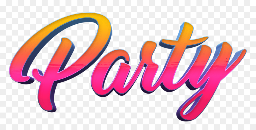 Clip Art Birthday Portable Network Graphics Party Transparency - Party With Transparent Background, HD Png Download - ali a png