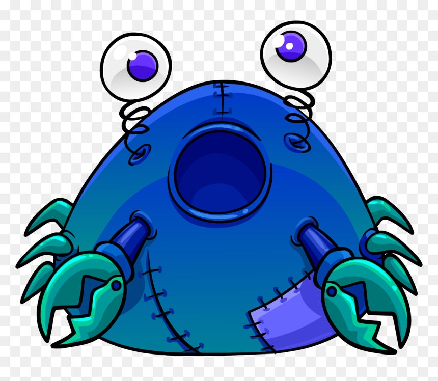 Official Club Penguin Online Wiki - Club Penguin Crab Costume, HD Png Download - blue crab png