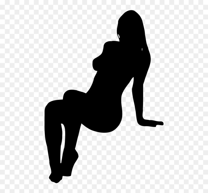 Sexy Silhouette Png - Sexy Woman Transparent Silhouette, Png Download - sexy silhouette png
