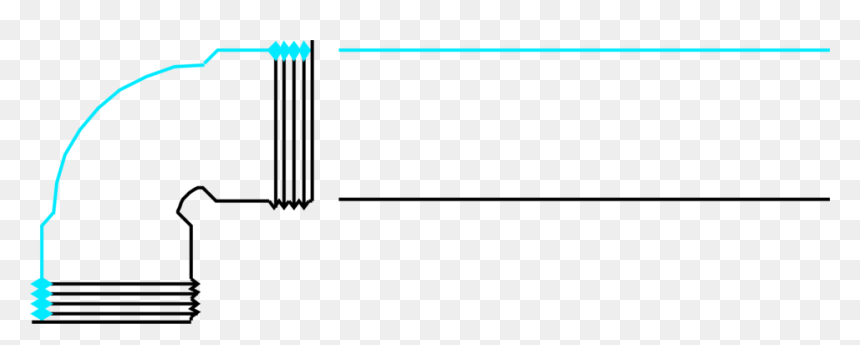 Plumbing Plumber Pipe Central Heating Piping - Water Pipes Line Clipart, HD Png Download - water pipe png