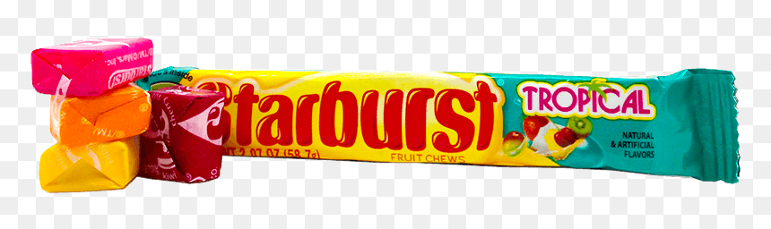 Toffee, HD Png Download - starburst candy png