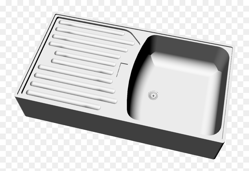 Kitchen Sink3d View"
 Class="mw 100 Mh 100 Pol Align - Kitchen Sink, HD Png Download - kitchen sink png