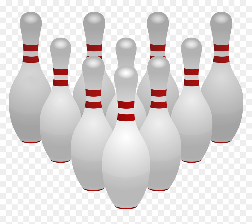 Bowling Png Best Web - Bowling Ball Pins Png, Transparent Png - bowling pins png