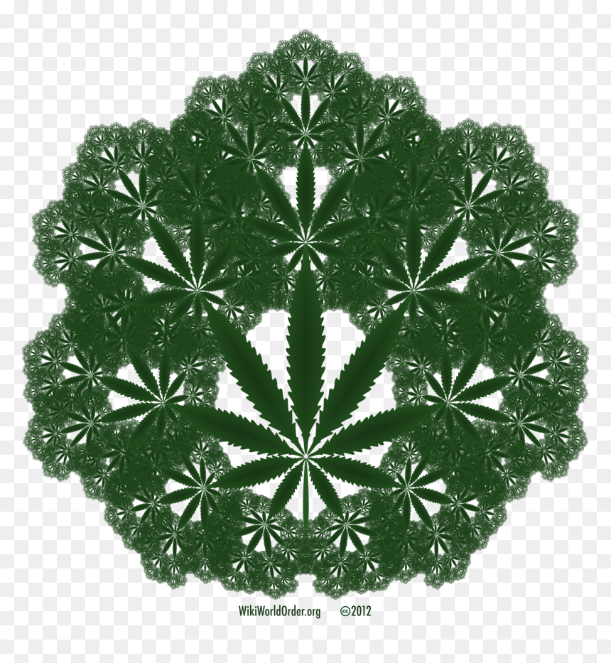 Pot Leaf Png Clipart , Png Download, Transparent Png - cannabis leaf png
