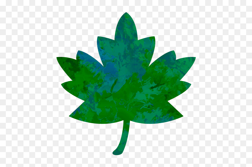 Green Fall Leaves Clipart, HD Png Download - artistic png