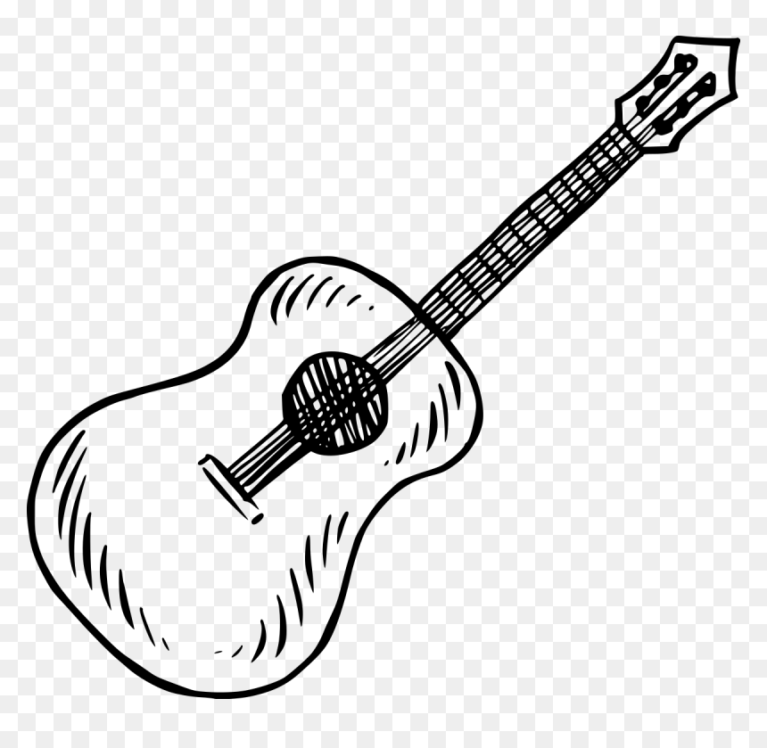 Dibujos De Guitarras, HD Png Download - guitarra png