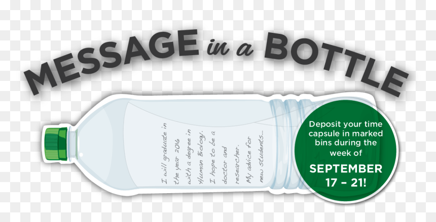 Number, HD Png Download - message in a bottle png