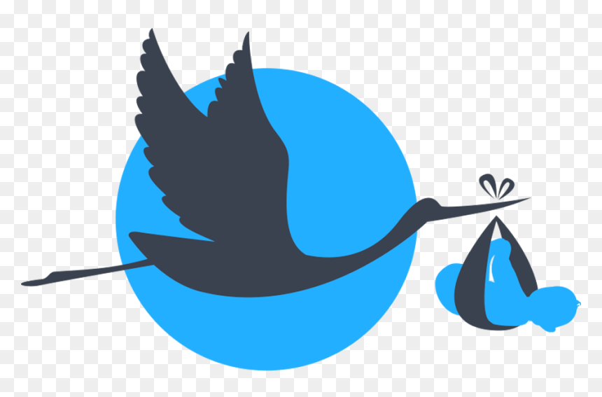 Baby Boy Stork Png Picture Royalty Free Download - Stork And Baby Boy, Transparent Png - stork png