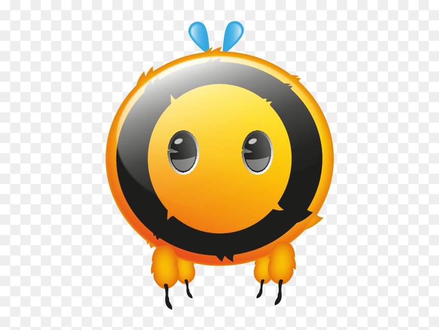 Smiley, HD Png Download - bee emoji png