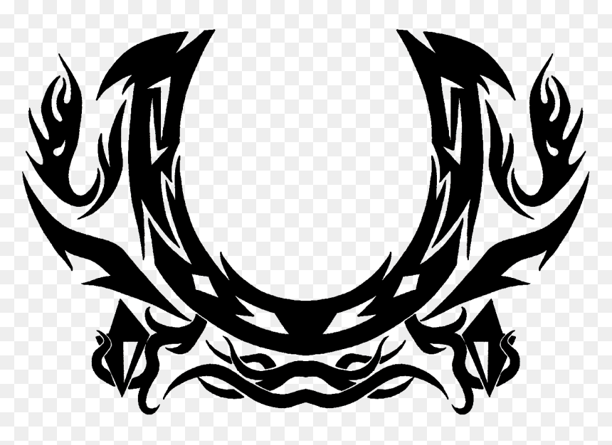 Tribal Horse Shoe , Png Download - Tribal Horse Shoe Design, Transparent Png - horse shoe png