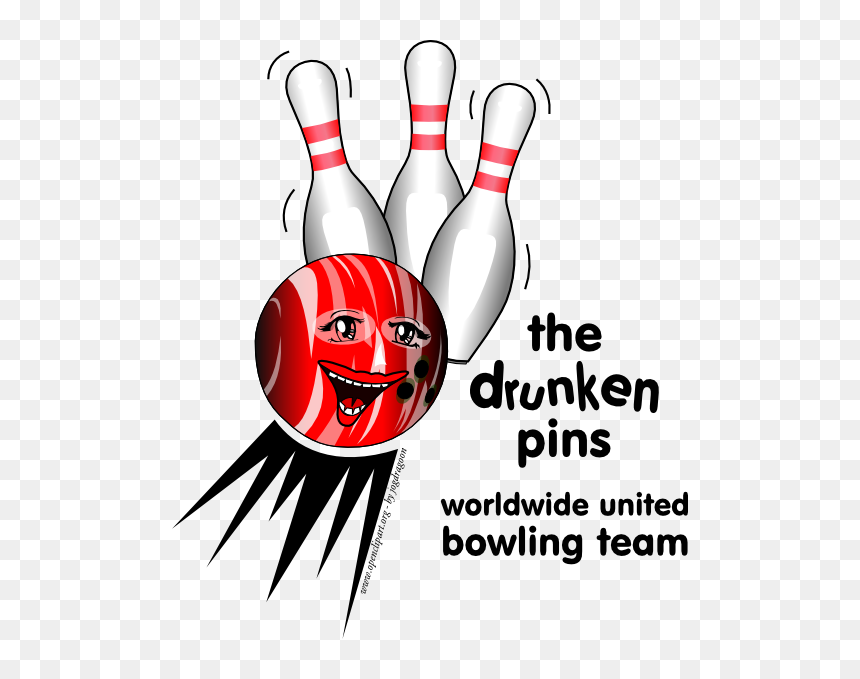 Bowling Ball And Pin, HD Png Download - bowling pins png