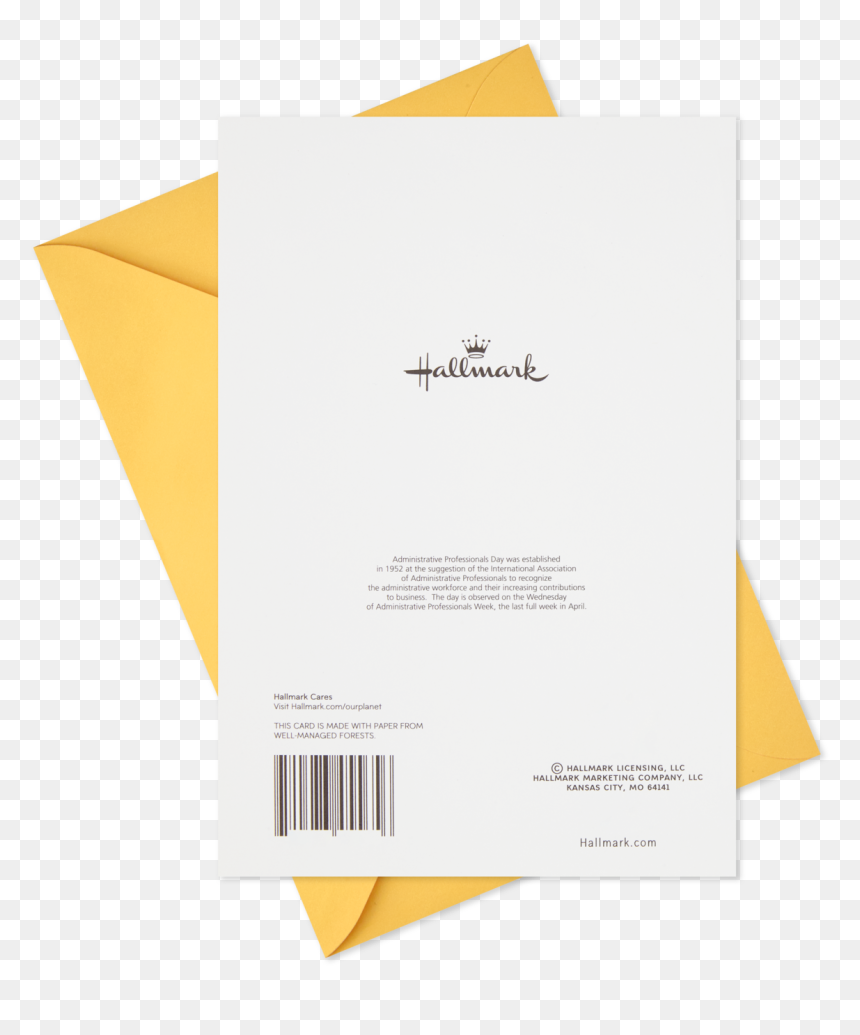 All Your Hard Work Admin Professionals Day Card - Paper, HD Png Download - hard work png