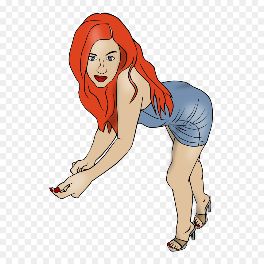 Sexy Woman - Cute Dirty Jokes, HD Png Download - sexy silhouette png