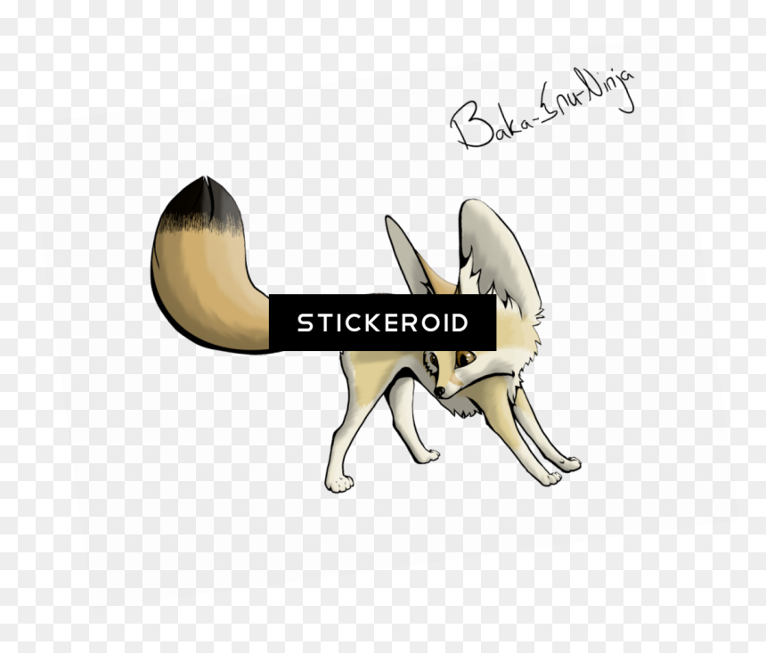 Fennec Fox Animals - Cartoon, HD Png Download - fennec fox png