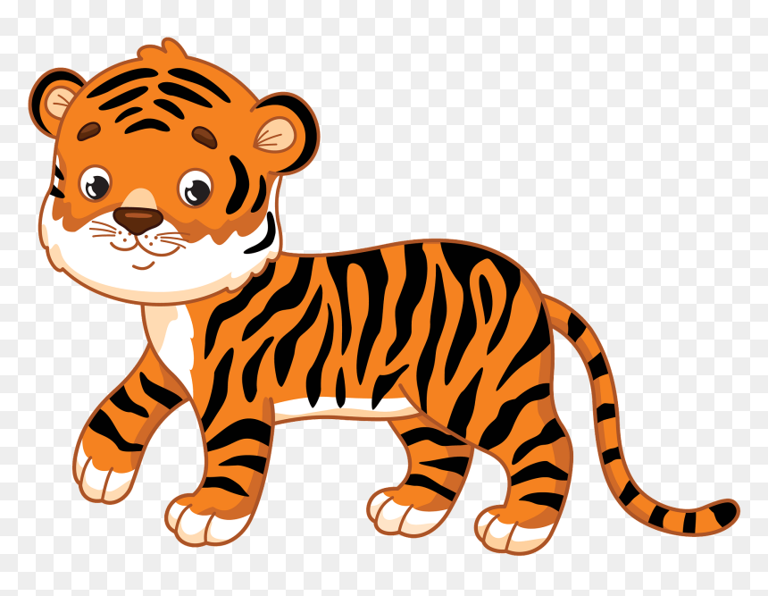 Tiger Clipart, HD Png Download - tiger clipart png
