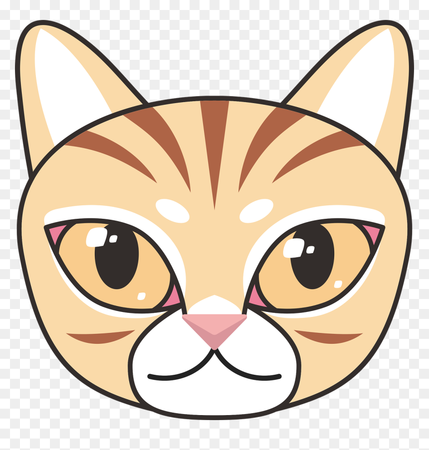 Smiley Face, HD Png Download - cat nose png