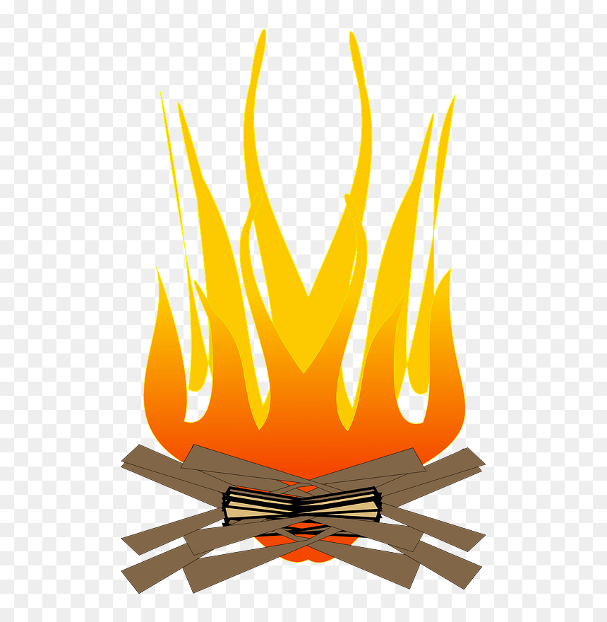 Fire Clipart - Wood Irreversible Change, HD Png Download - flame clipart png