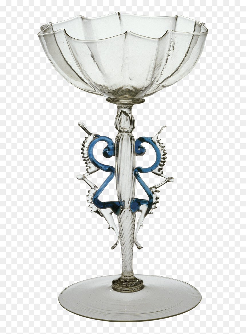 Winged Goblet , Png Download - 17th Century Venetian Glass, Transparent Png - goblet png