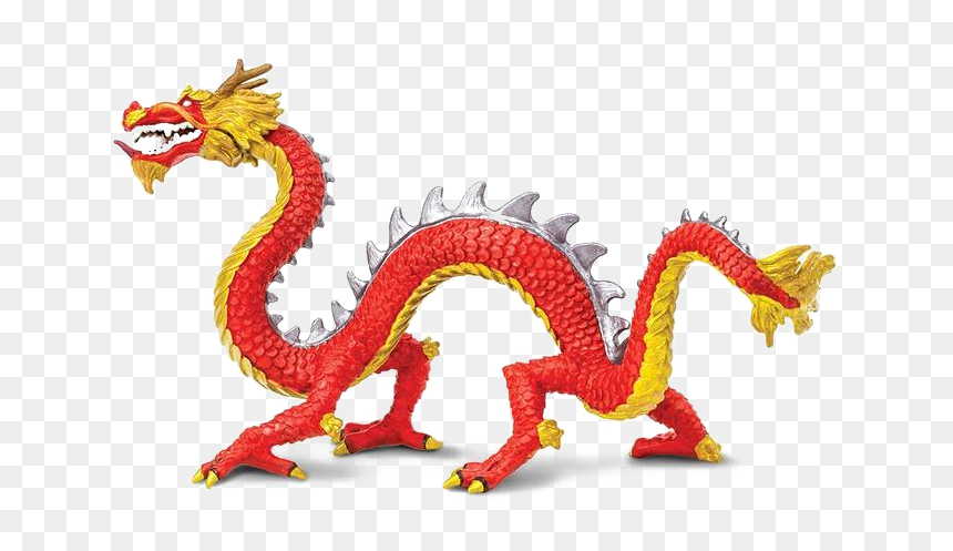 Safari Ltd Chinese Dragon, HD Png Download - dragon clipart png